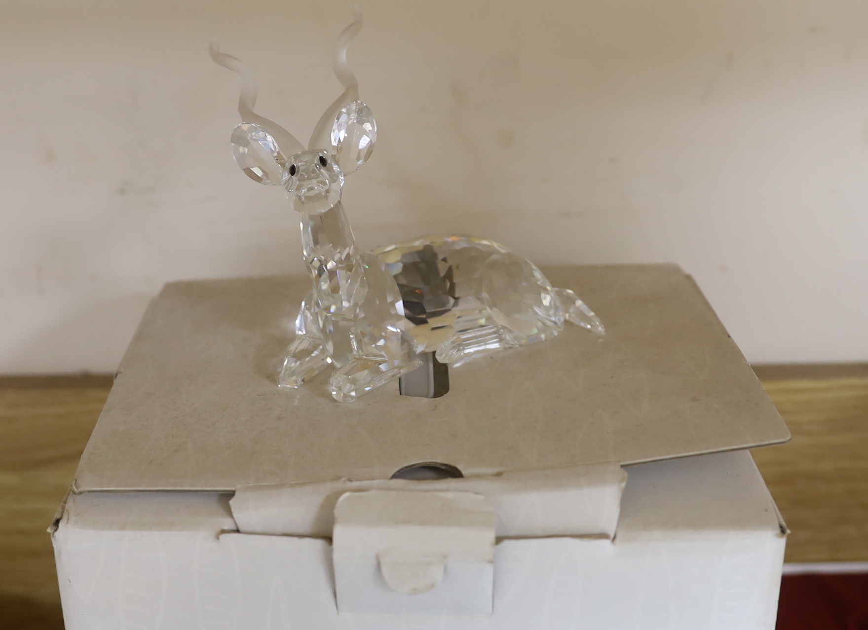 Thirteen Swarovski Crystal pieces, boxed